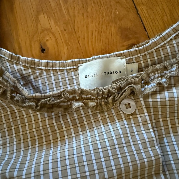 Deiji Studios PJ Short Set - Desert Check - Picture 3 of 8